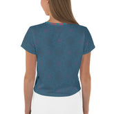 Enchanted Garden Crop T-Shirt - Side Profile